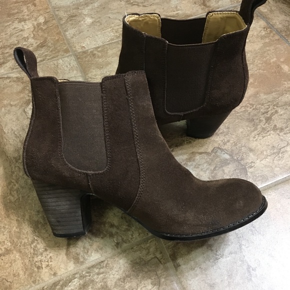 Nine West Vintage American Brown Suede Boots - Picture 5 of 8